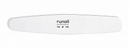 Пилка ruNail овал белая 150/180 арт. 4799