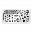 Пластина для стемпинга ParisNail NYS-02