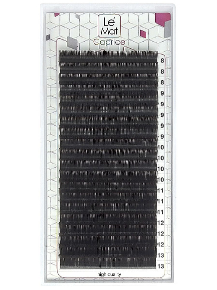 Ресницы Le Maitre темный шоколад MIX L 0,10*8-15 мм