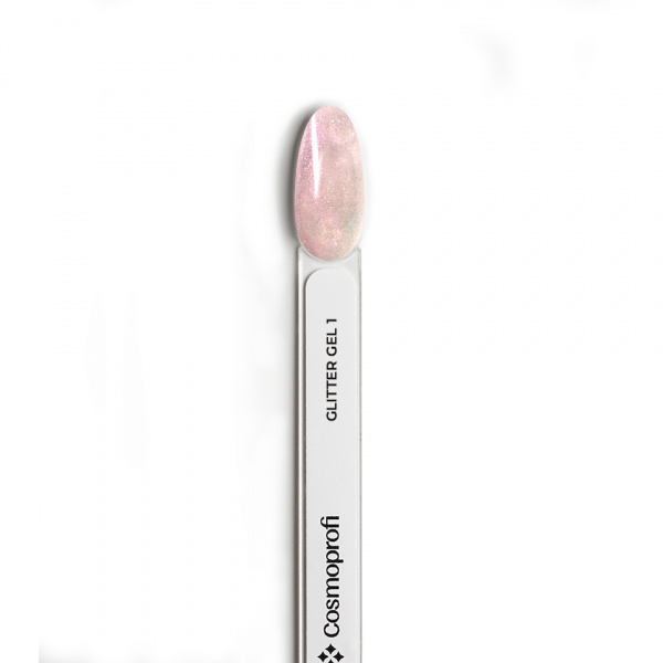 Гель Cosmoprofi Glitter 01, 15 гр - «Bloom»