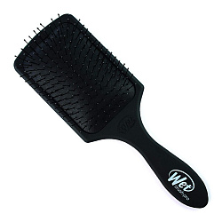 Расческа Wet brush BLACKOUT для волос прямоугольная (черная)