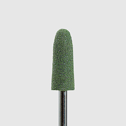 Насадка-полировщик Ingarden силиконовая конус с круглым краем зеленый H340K