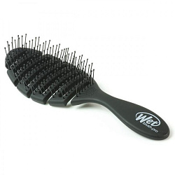 Расческа Wet brush FLEX DRY для быстрой сушки волос (черная)