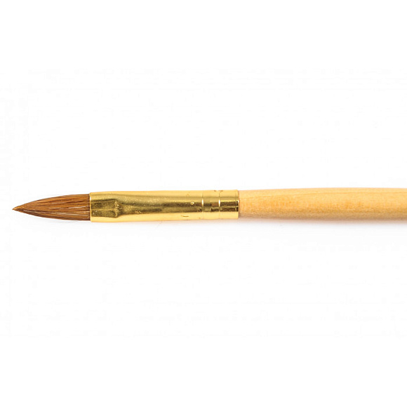 Кисть Unioy для акрила № 10 (деревянная ручка, 108072)