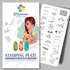 Пластина Bloom для стемпинга 034 Гербарий