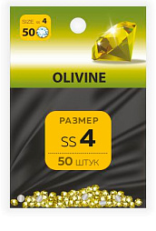 Стразы MILV ss4 Olivine 50 шт*