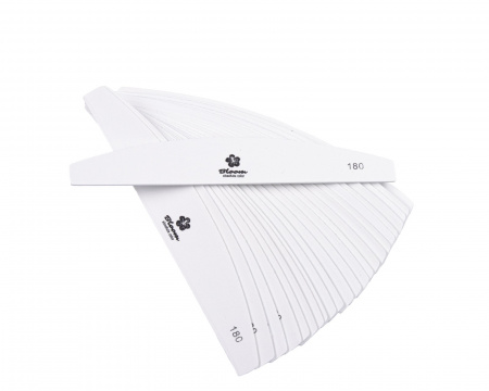 Файл Bloom "Луна большая" 180 грит с подложкой БЕЛЫЙ (25 шт) - «Bloom»