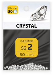 Стразы MILV ss2 Crystal 50 шт