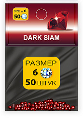 Стразы MILV ss6 Dark Siam 50 шт