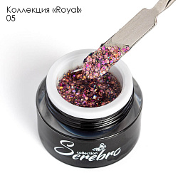 Гель-лак Serebro Royal 05, 5 мл