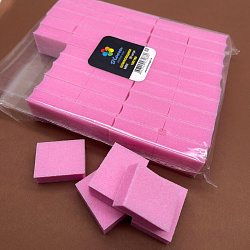 Шлифовщики Bloom мини 100/180 гр упаковка 50 шт (белый, розовый)
