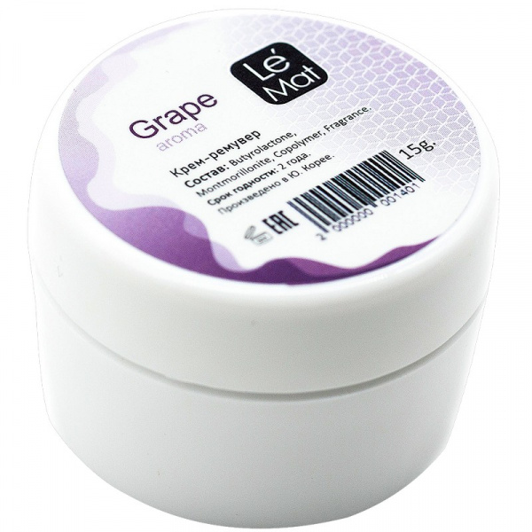 Обезжиреватель Le Maitre для ресниц Grape, 15 мл - «Bloom»