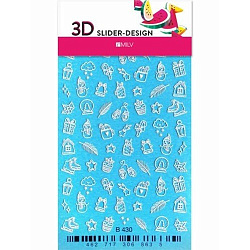 Слайдер дизайн MILV 3D B430 ЗИМА