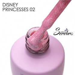 Гель-лак Serebro Disney princesses 002, 8 мл Аврора