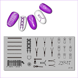 Пластина для стемпинга JR-088