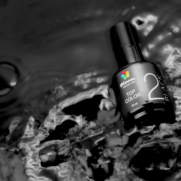 Топ Bloom COLOR №2 Черный, 15 мл - «Bloom»