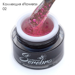 Гель-лак Serebro Flowers 02, 5 мл