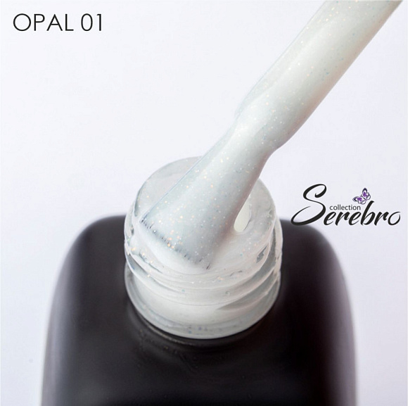 Гель-лак Serebro Opal 01, 11 мл