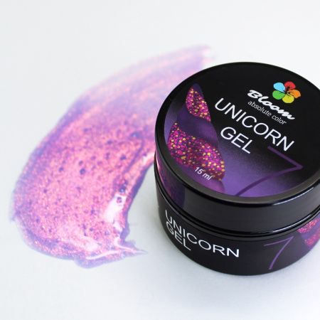 Гель Bloom UNICORN 07 15 мл - «Bloom»