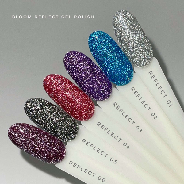 Гель-лак Bloom Reflect №1 8 мл - «Bloom»