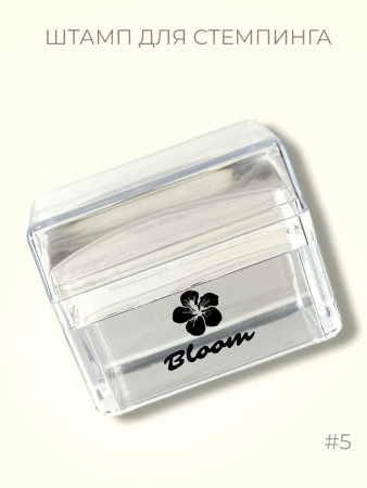 Штамп Bloom №5 (прямоугольный+пластина)