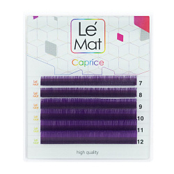 Ресницы Le Maitre цветные МINI MIX Violet C+ 0,10*7-12 мм