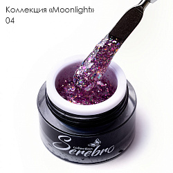 Гель-лак Serebro Moonlight 04, 5 мл