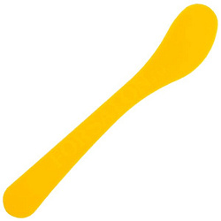Шпатель ИГРО пластик желтый для масок 15,3 см