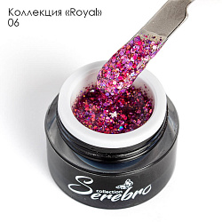 Гель-лак Serebro Royal 06, 5 мл