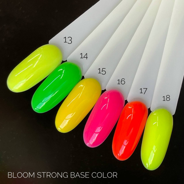 База Bloom Strong COLOR №13 15 мл (неон) - «Bloom»