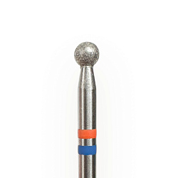Фреза КМИЗ алмазная Шар 3.1 мм мягкий+средний абразив (118525)