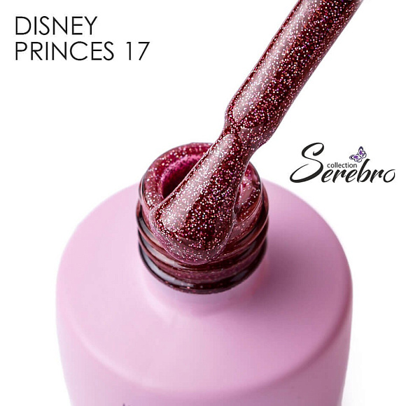 Гель-лак Serebro Disney princesses 017, 8 мл Филипп