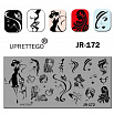 Пластина для стемпинга JR-172