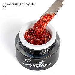 Гель-лак Serebro Royal 08, 5 мл