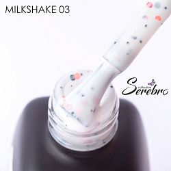 Гель-лак Serebro Milkshake 03, 11 мл
