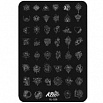 Пластина для стемпинга Klio XL-028*