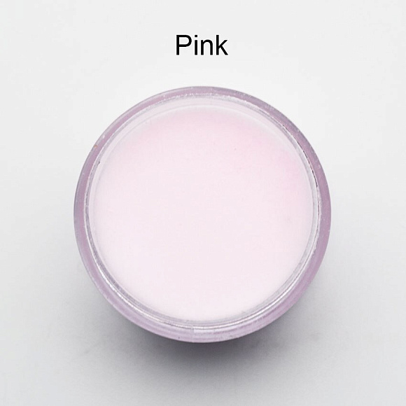 Пудра акриловая VOG прозрачно-розовая, 21 гр*
