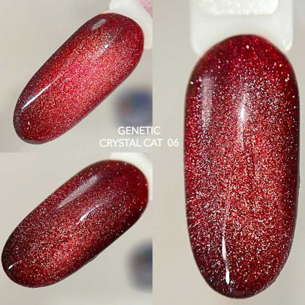 Гель-лак Genetic CRYSTAL CAT №06 10 мл - «Bloom»