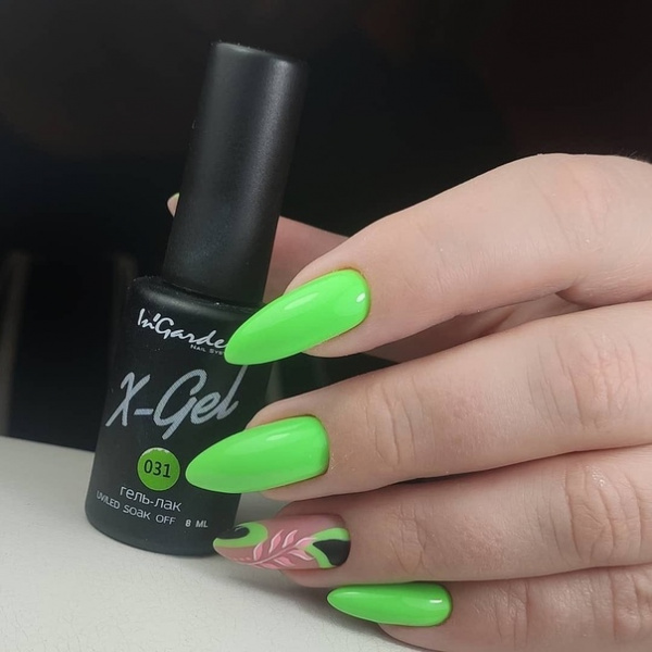 Гель-лак Ingarden X-Gel № 031 8 мл - «Bloom»