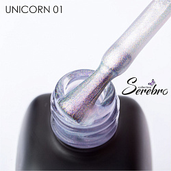 Гель-лак Serebro Unicorn 01, 11 мл