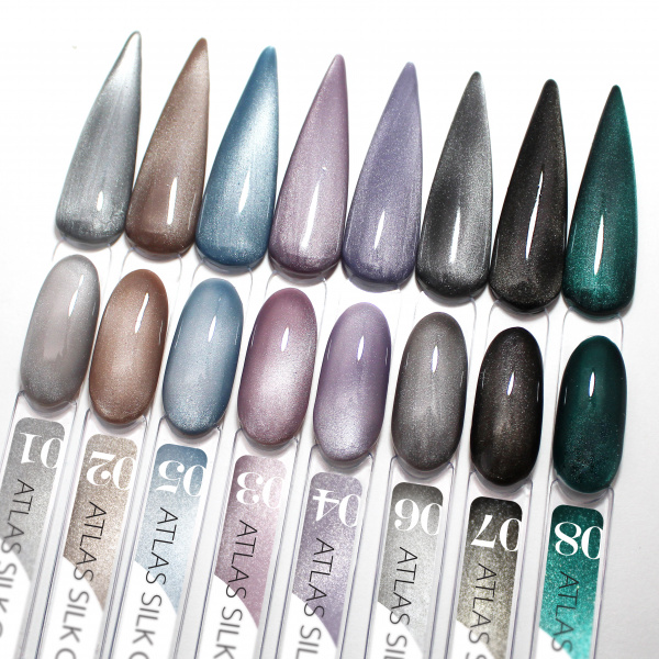 Гель-лак Bloom Atlas silk cat 04, 8 мл - «Bloom»