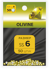 Стразы MILV ss6 Olivine 50 шт*