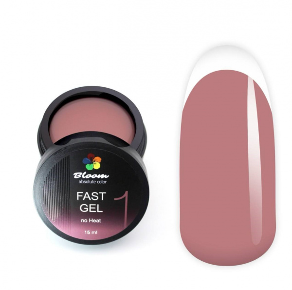 Гель Bloom FAST холодный №01 15 мл - «Bloom»