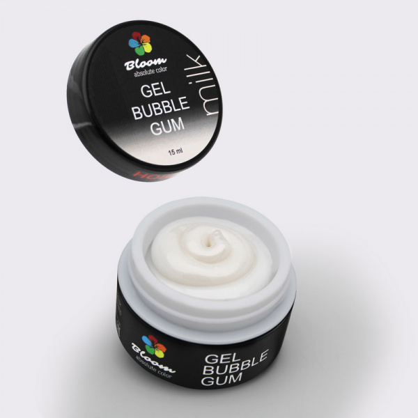 Гель Bloom Bubble gum MILK 15мл - «Bloom»