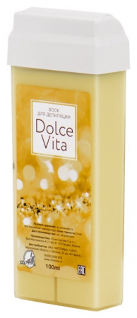 Воск Dolce Vita картридж Лимон с диоксидом титана 100 мл