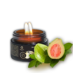 Свеча Grattol Premium для массажа на кокосовом и соевом воске, 30 мл Guava