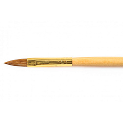 Кисть Unioy для акрила № 8 (деревянная ручка, 108071)